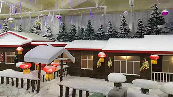 梦幻百花洲飘雪乐园