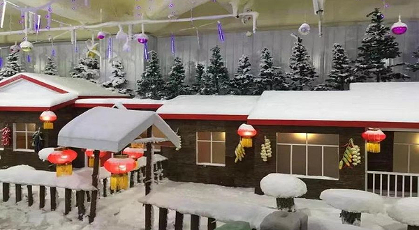 梦幻百花洲飘雪乐园