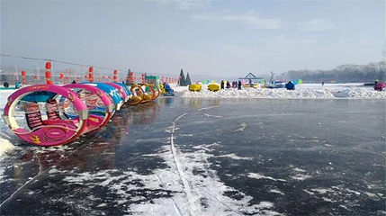 东陵荷花湖冰雪大世界第 21 张图片