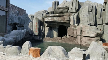 尊豪假日温泉酒店大堂