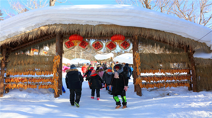 雪乡大雪谷第 4 张图片
