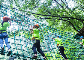 衢州大荫山丛林飞越探险乐园