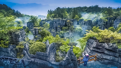 恩施梭布垭石林景区第 1 张图片
