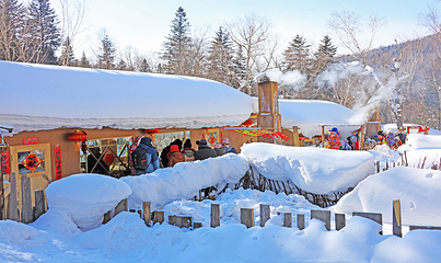 雪乡大雪谷第 1 张图片