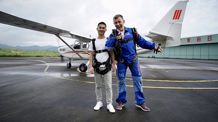 广东阳江驼峰高空跳伞基地第 12 张图片