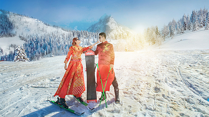 云上草原滑雪场第 10 张图片