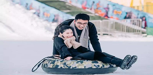 傍水崖雪乡第 7 张图片