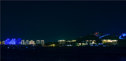 夜游三亚湾第 32 张图片