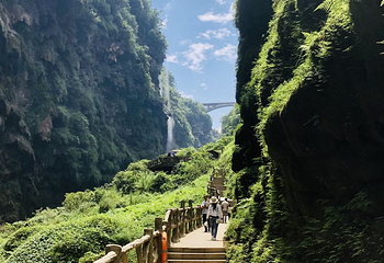马岭河峡谷景区第 126 张图片