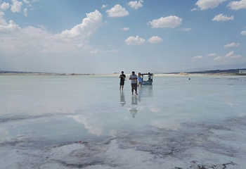 新疆盐湖景区第 55 张图片