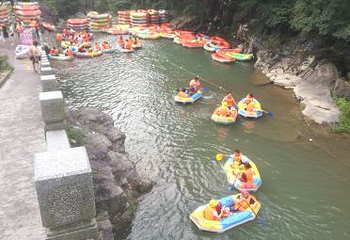 藏龙百瀑漂流第 55 张图片