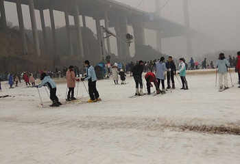 桃花峪滑雪场第 10 张图片