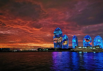 夜游三亚湾第 44 张图片