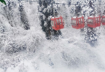 西岭雪山大飞水风景区第 40 张图片
