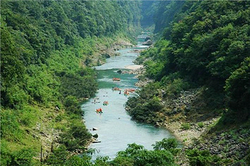 雁荡山仙溪漂流第 23 张图片