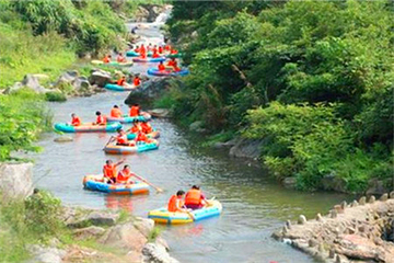 浏阳大围山榴花洞峡谷漂流第 19 张图片