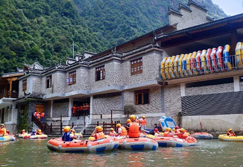 大觉山漂流第 14 张图片