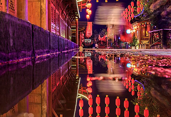 桂林两江四湖玻璃桥景区第 18 张图片