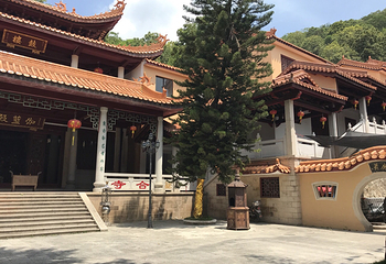 松林古寺第 2 张图片