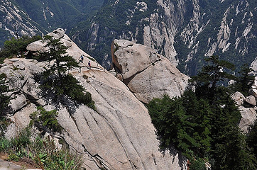 华山风景名胜区-鹞子翻身第 12 张图片