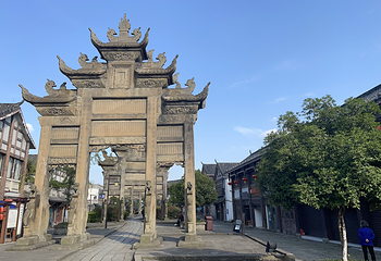 隆昌石牌坊群第 14 张图片