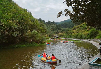 麻城天景山飞瀑漂流第 23 张图片