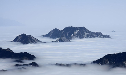 西岭雪山（滑雪场景区）第 33 张图片