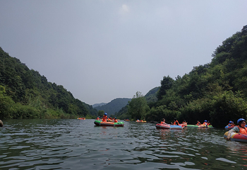 会稽山峡洞漂流第 13 张图片