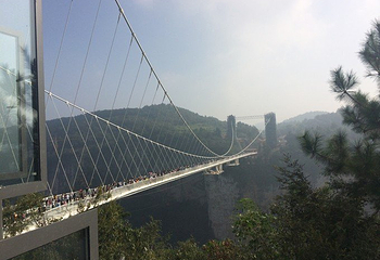 桂林两江四湖玻璃桥景区第 15 张图片
