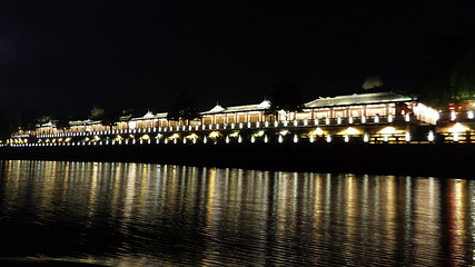 阆中古城嘉陵江观光游船第 20 张图片