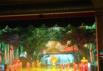 “澜沧江·湄公河之夜”歌舞篝火晚会第 38 张图片