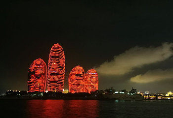 夜游三亚湾第 41 张图片