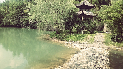 安吉余村荷花山峡谷漂流第 30 张图片