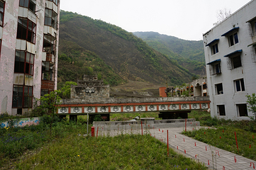 北川老县城地震遗址第 25 张图片