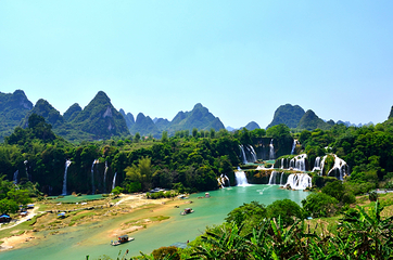 德天跨国瀑布景区第 253 张图片