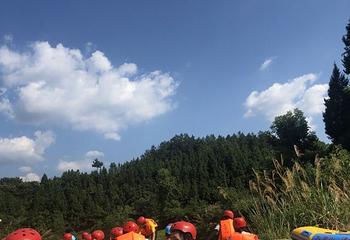 麻城天景山飞瀑漂流第 26 张图片