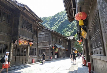 大觉山漂流第 8 张图片