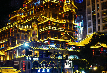 洪崖洞民俗风貌区第 155 张图片