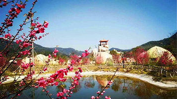 桃仙溪景区桃花岛