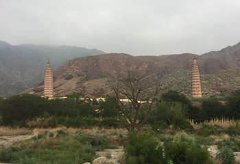 拜寺口双塔第 36 张图片