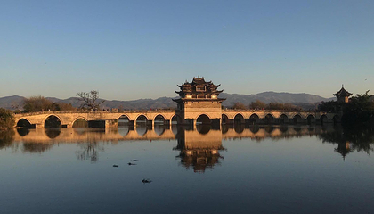 建水十七孔桥第 8 张图片