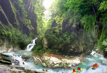古龙峡漂流第 65 张图片