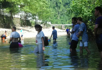 青龙峡漂流第 40 张图片