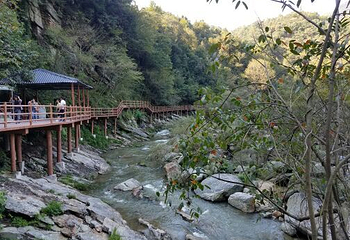 霍山大峡谷漂流第 36 张图片