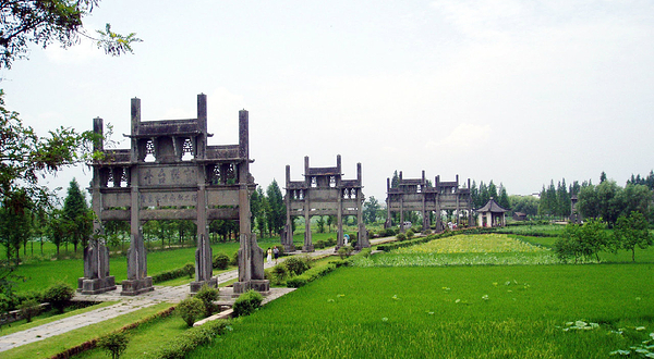 棠樾牌坊群鲍家花园