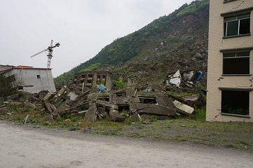 北川老县城地震遗址第 18 张图片
