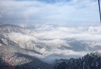 西岭雪山大飞水景区-观云台第 3 张图片