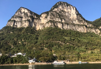西陵峡观光游船(峡口山庄码头)第 12 张图片