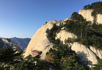 华山风景名胜区-鹞子翻身第 8 张图片