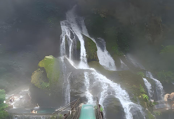 螺髻九十九里温泉瀑布风景区第 41 张图片